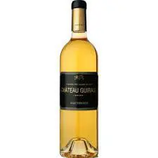 Chateau Guiraud Sauternes wine bottle